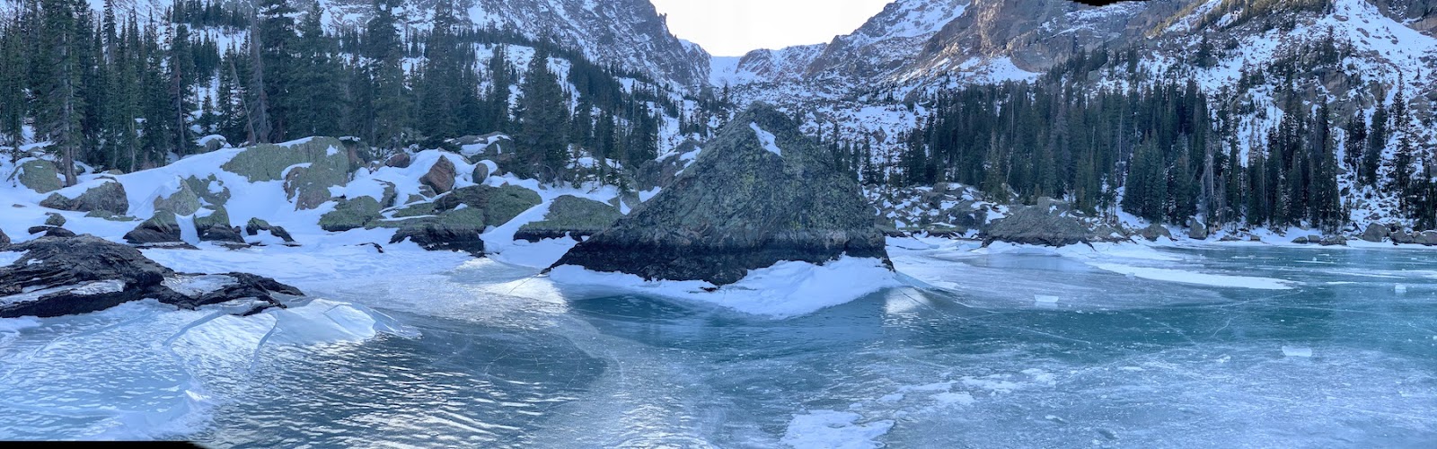 Frozen Lake at RMNP.