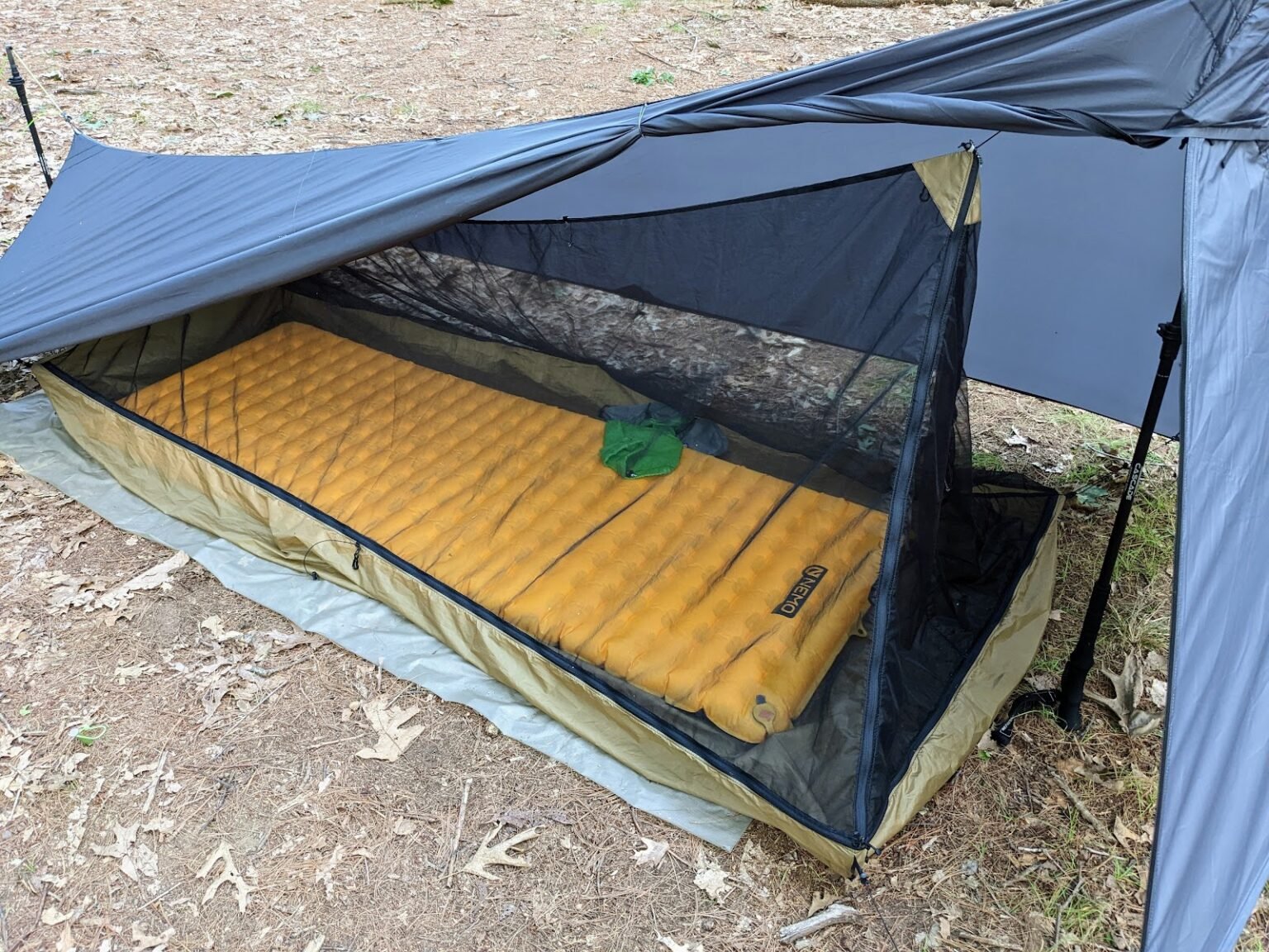 Yama Mountain Gear 1P Cirriform Min Tarp Review Backpacking Light