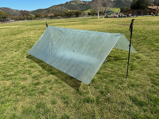 Zpacks 8.5' X 10' Ultralight DCF Flat Tarp - Backpacking Light