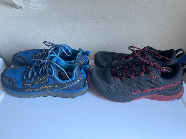 FS: Shoes Altra Lone Peak Men's Size 11 and La Sportiva Wildcat  GTX  Woman's  - Backpacking Light