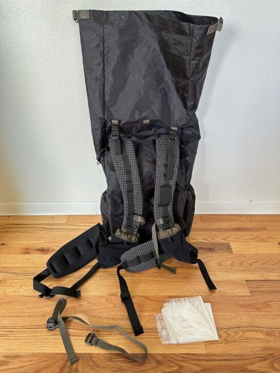 Evolved Supply Co. The Ranger frameless backpack Backpacking Light