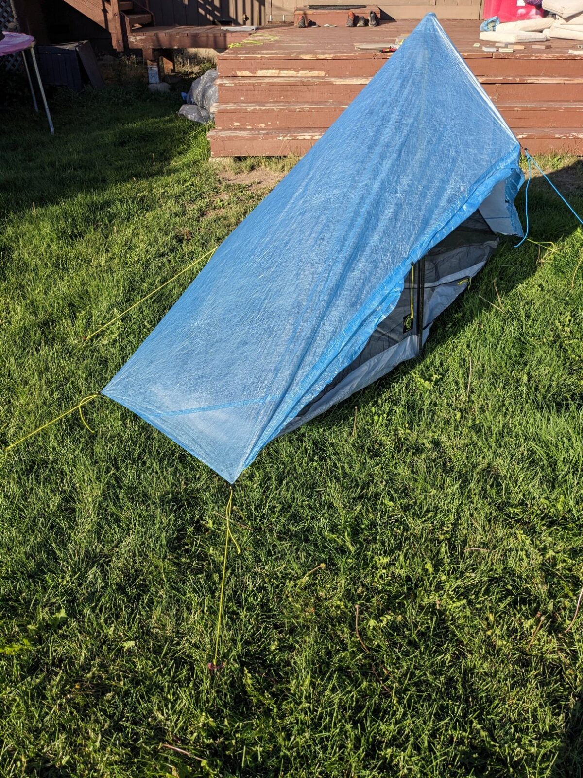 SOLD - ZPacks Hexamid Pocket Tarp w/ Doors + DCF Bathtub Floor +