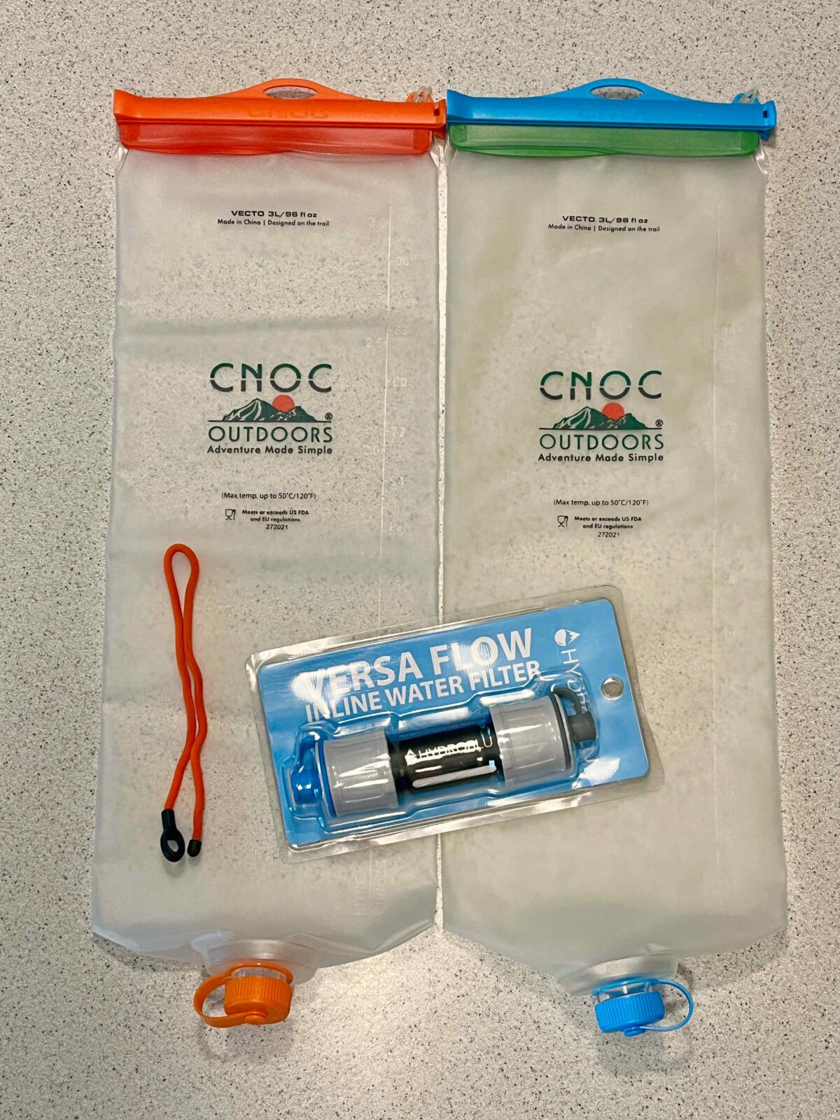 SOLD - Hydroblu Versa Flow Gravity Water Filter (new) with Two