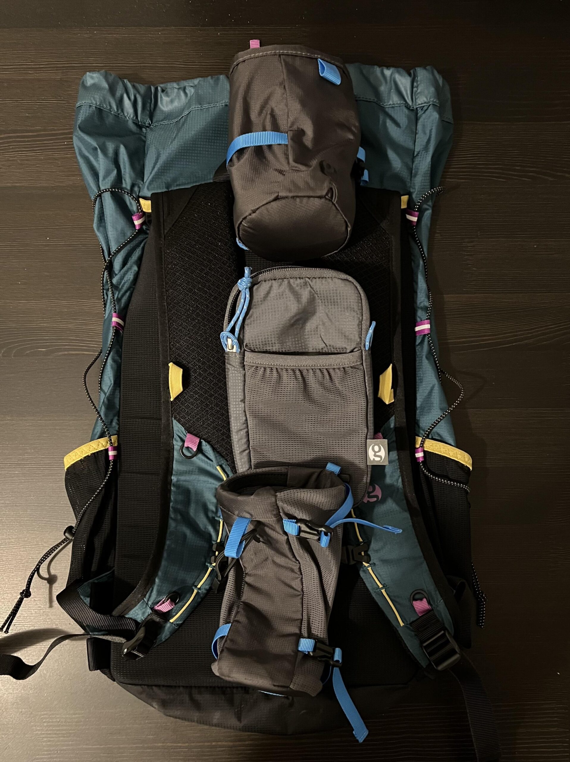 SOLD Gossamer Gear Minimalist 19L Daypack w Accessories - Backpacking Light