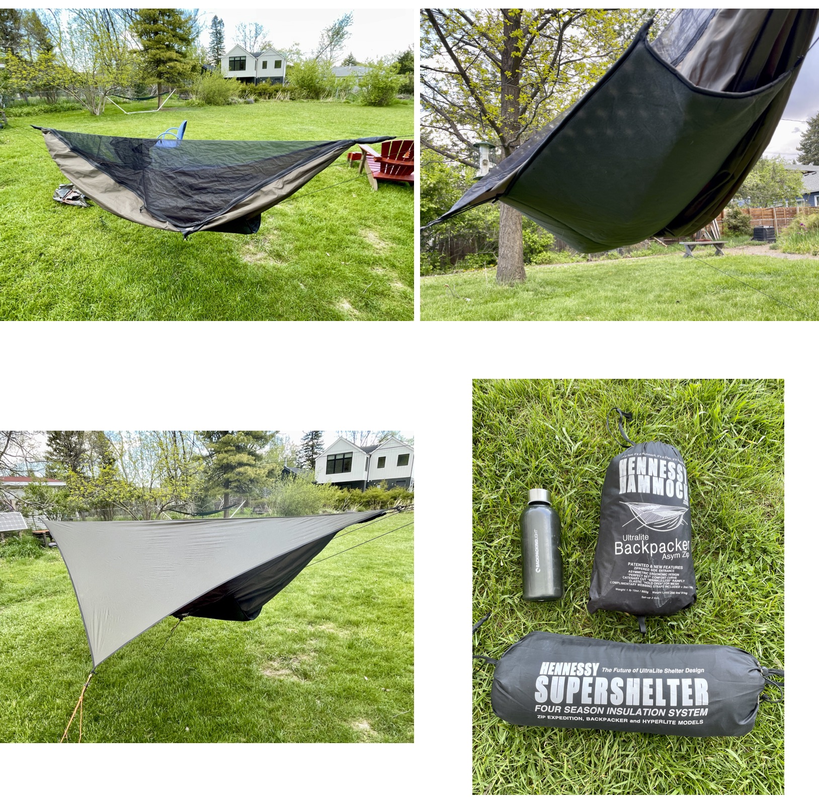 Hennessy Hammock Ultralight Backpacker Asym Zip - Backpacking Light