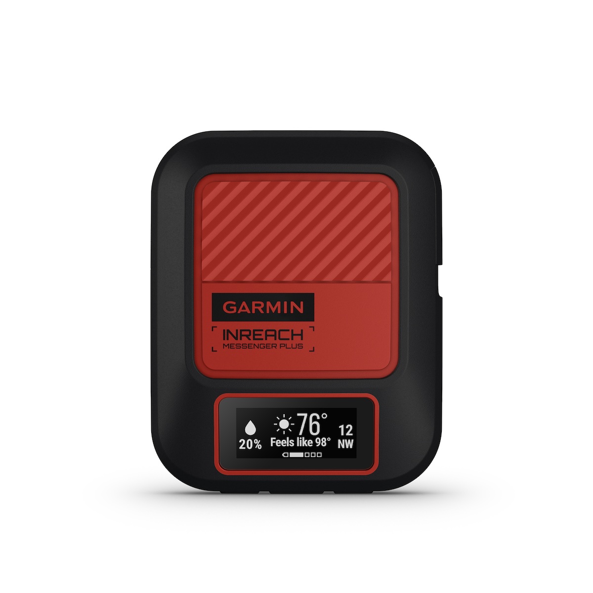 front view of the garmin inreach messenger plus