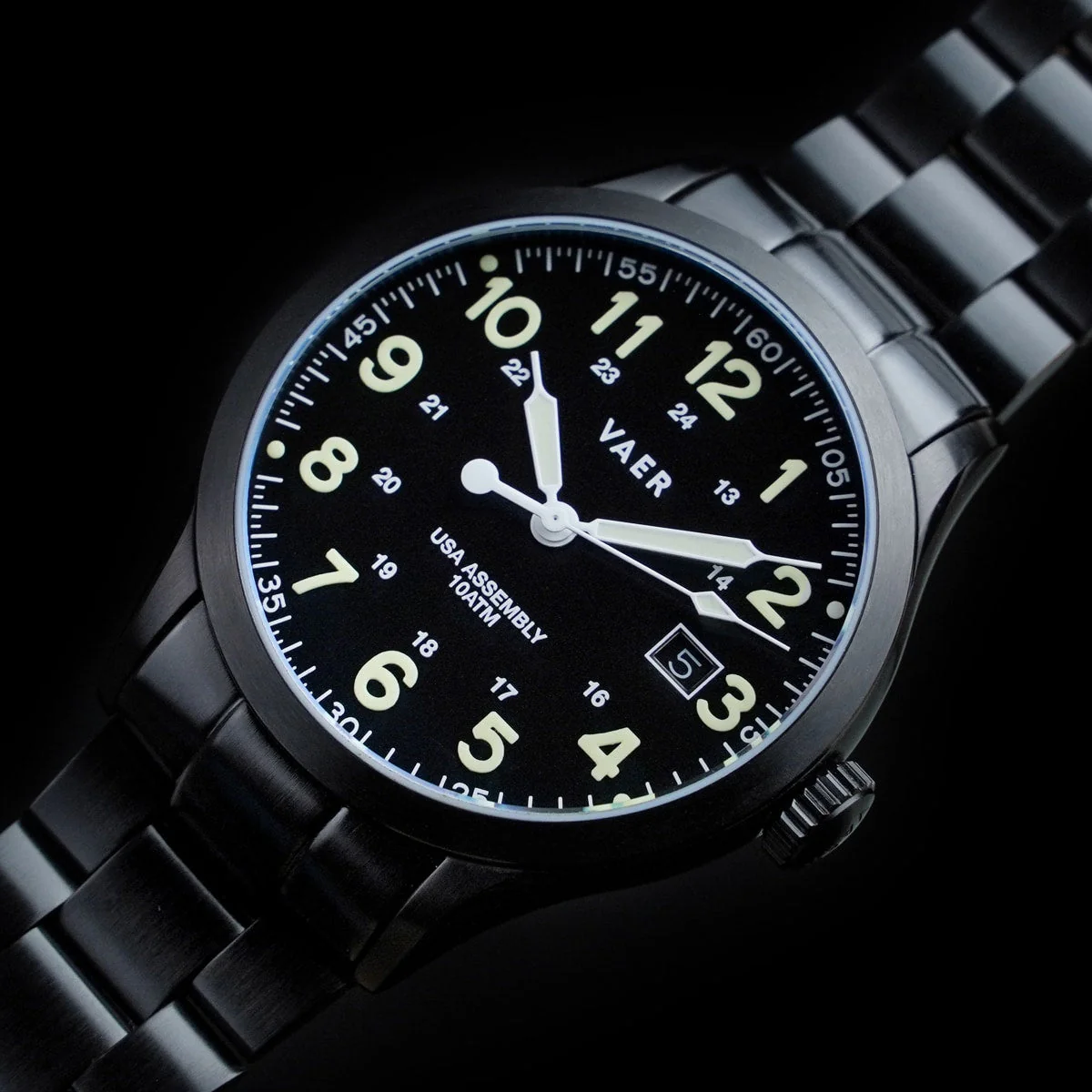 VAER C5 Tactical Field Solar Watch