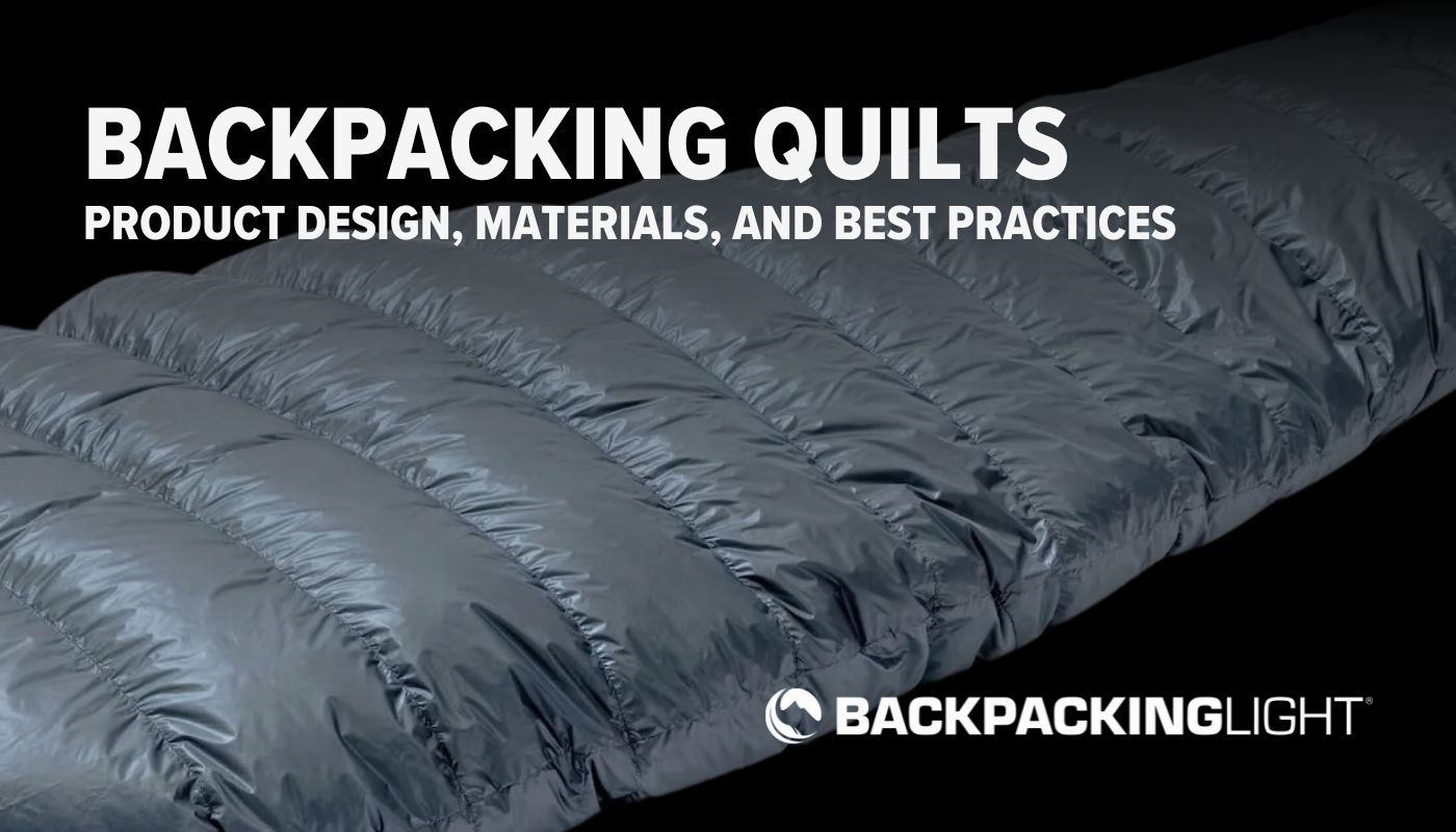 backpacking quilts