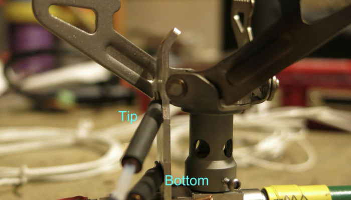 Parts of the V7 Winter Stove