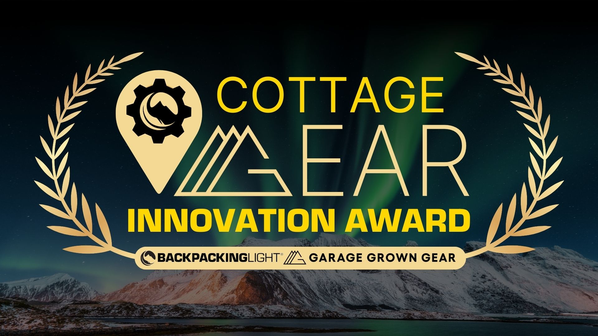 cottage gear innovation awards logo badge