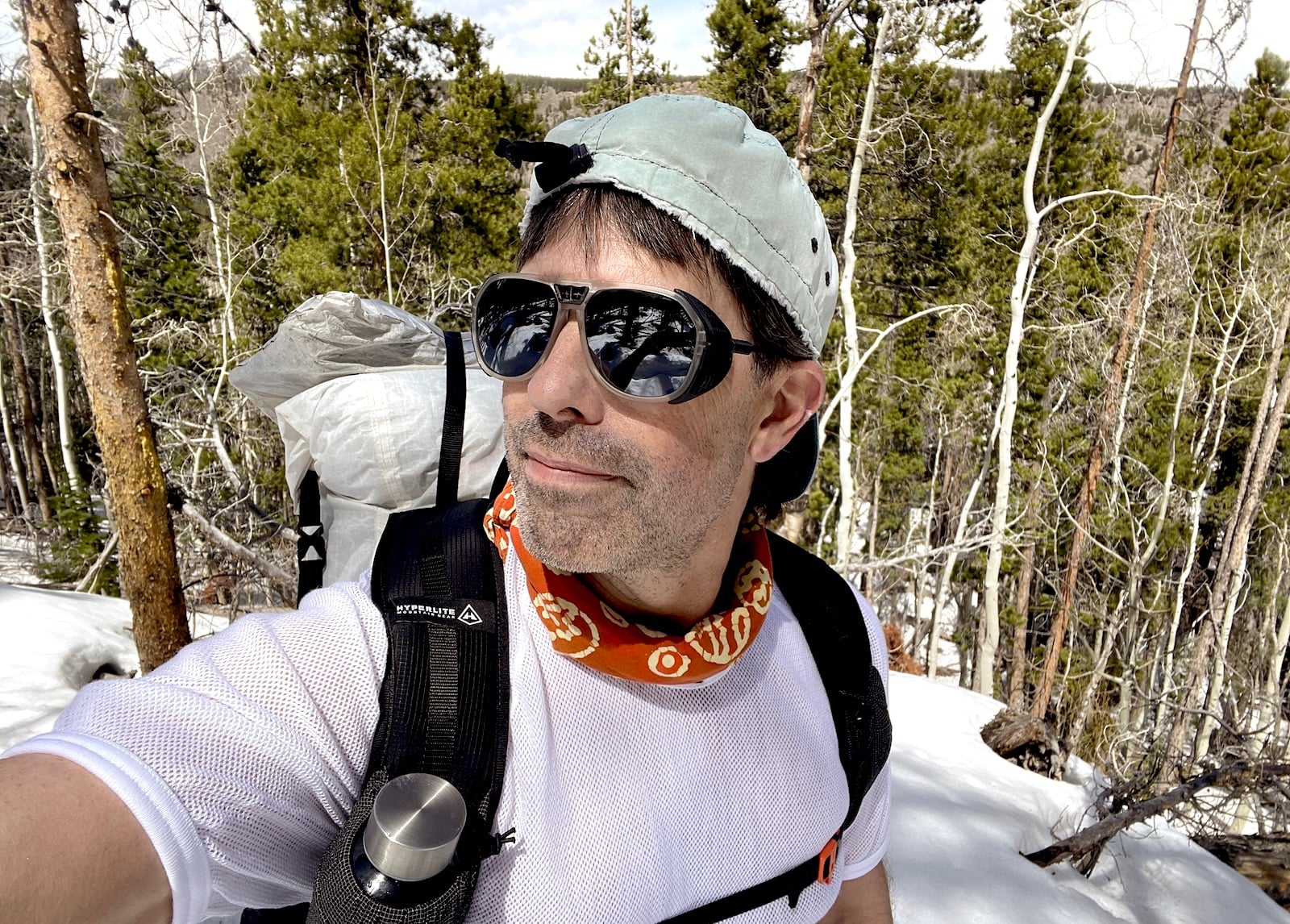 Ryan Jordan showing off his Ombraz Armless Sunglasses