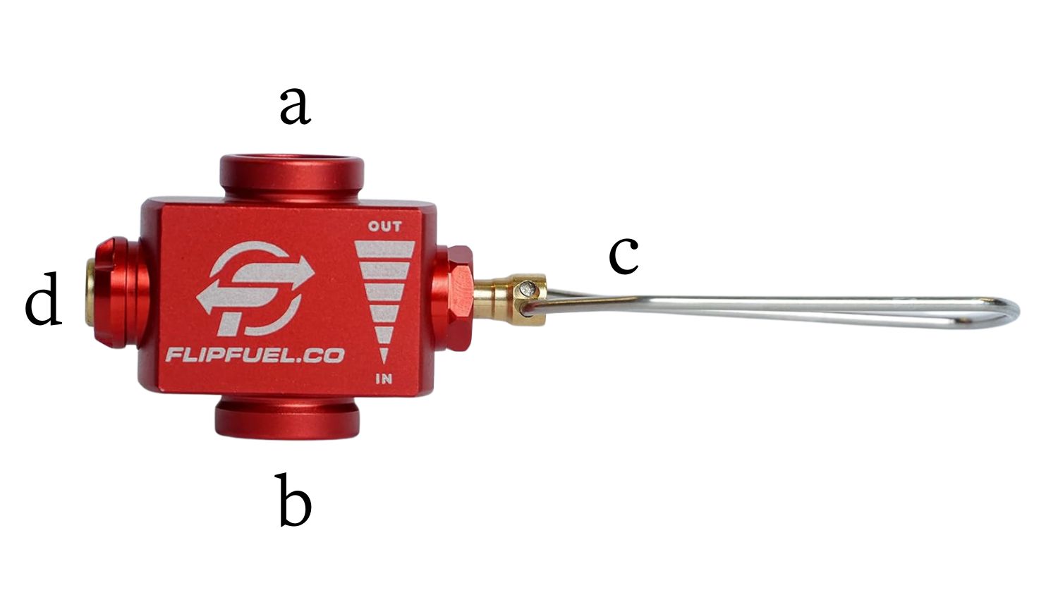flipfuel fuel canister device