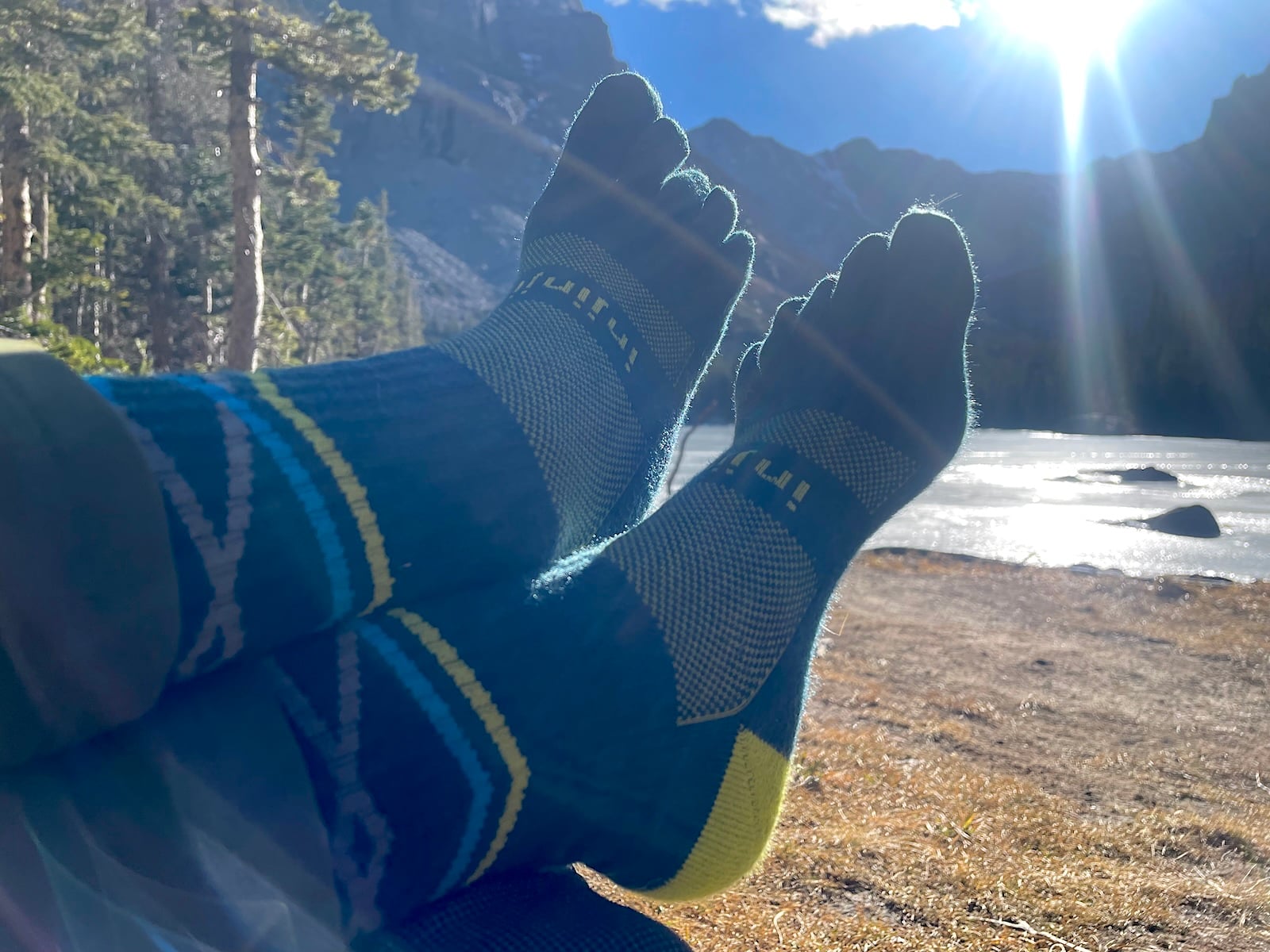 socks in the sun