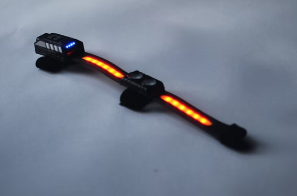 Straplights Red/White Light Straplight Single