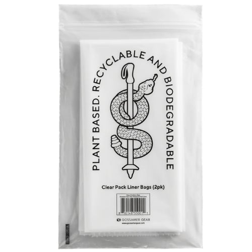 Gossamer Gear Clear Waterproof Pack Liners