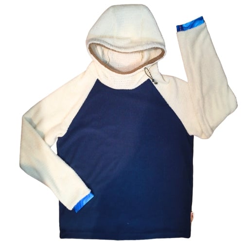 Tumble On Outfitters Alpha & Grid Combo Fleece Hoodie