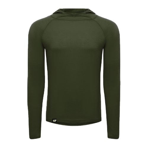 Wuru Wool Men's 100% Merino Lightweight Hoodie