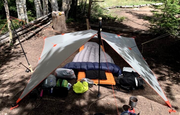 tarp camp