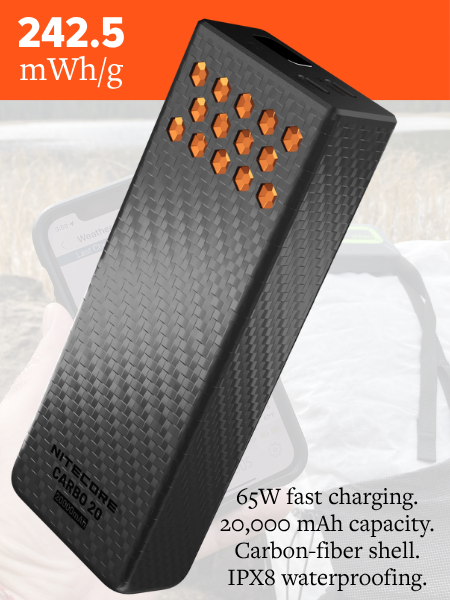 Carbon Fiber Power Bank