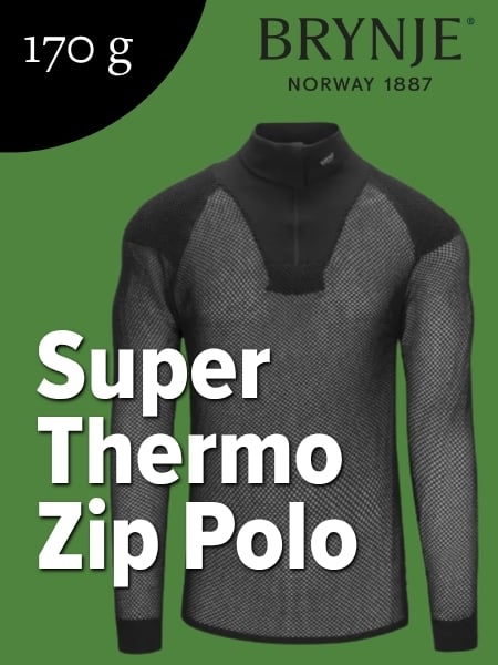 Super Thermo Zip Polo