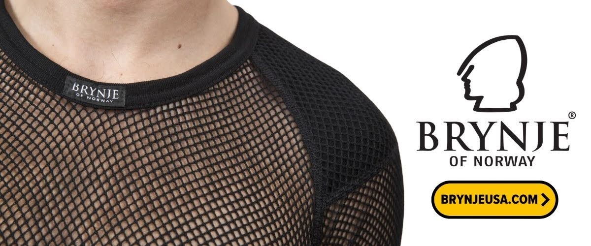 Sleep warmer in a fishnet.