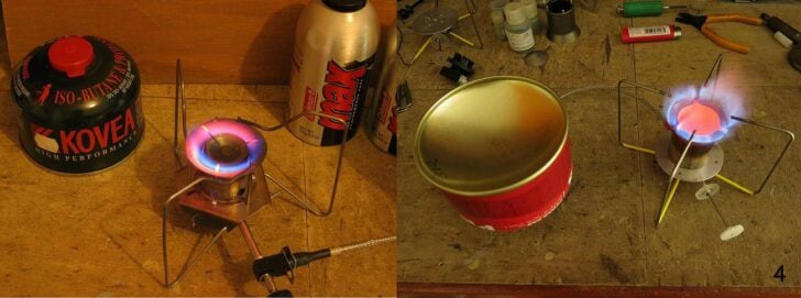 MYOG: SUL Remote Inverted Canister Winter Stove V8
