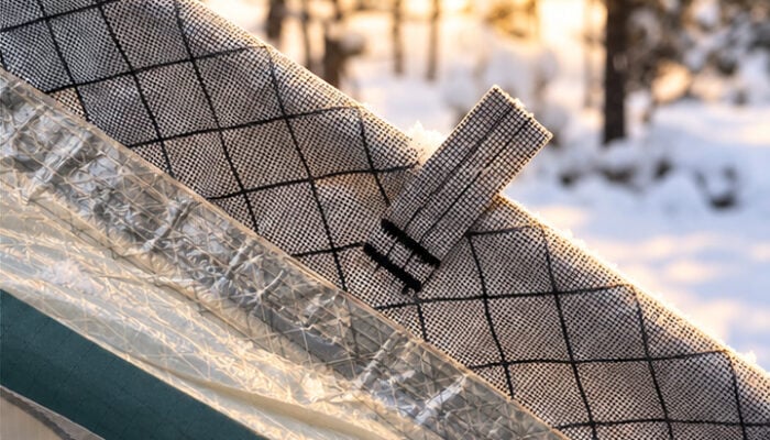 ultra tnt fabrics used in a tent