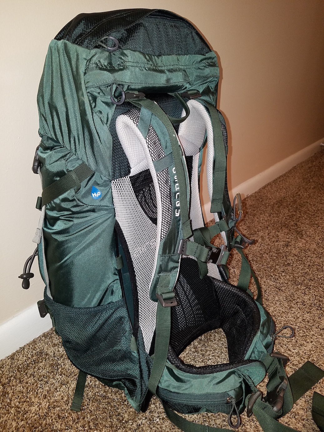 osprey sirrus 36 green