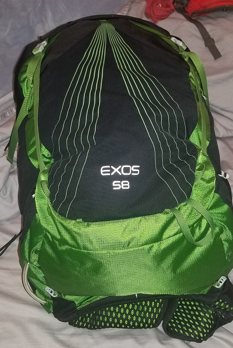 osprey exos 58 nz