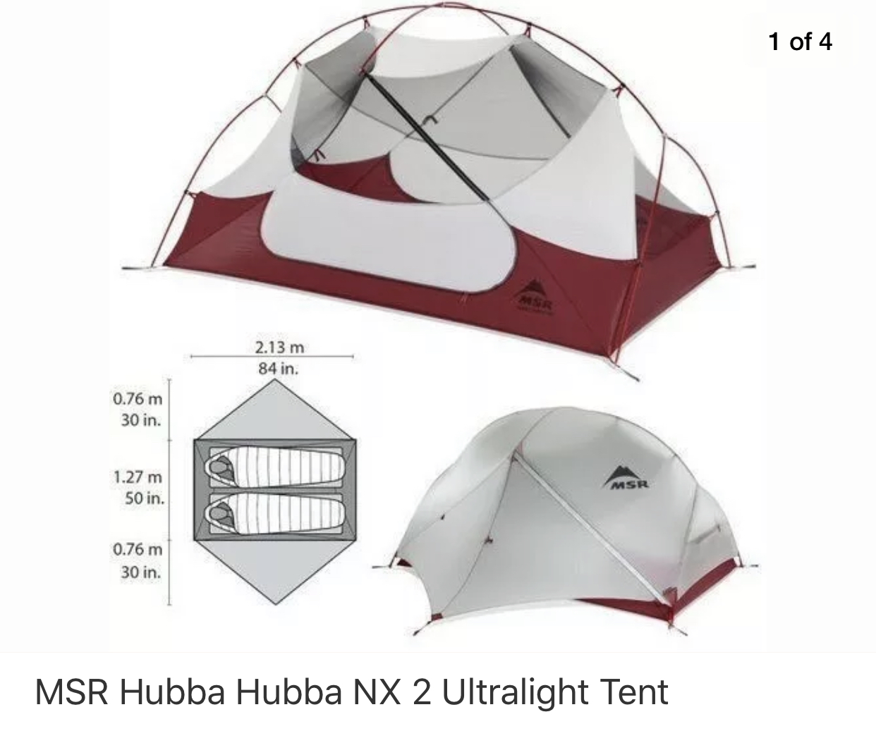 Msr Hubba Huba Nx2 Like New Backpacking Light
