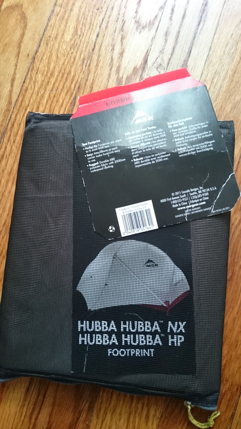 Fs Msr Hubba Hubba Nx Np Footprint Backpacking Light