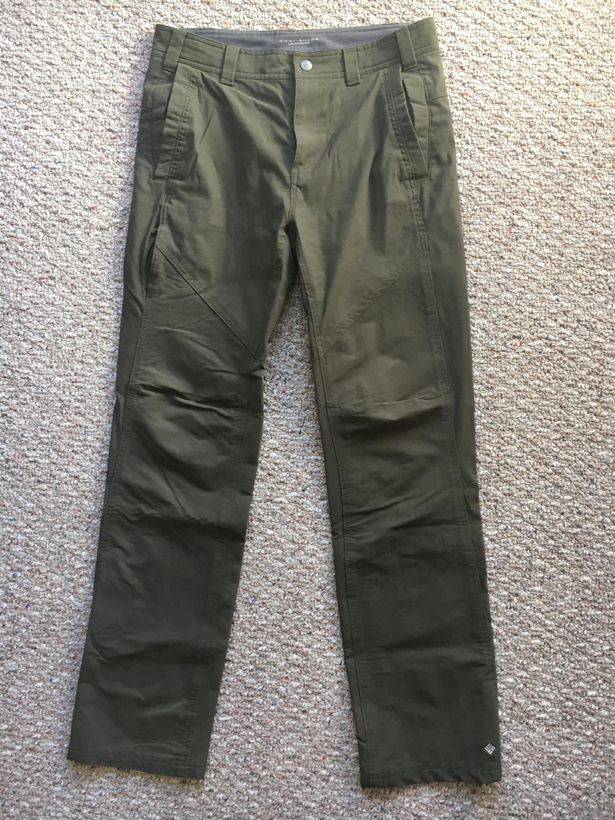 Fs Men S Columbia Silver Ridge Omni Shade Pants Backpacking Light