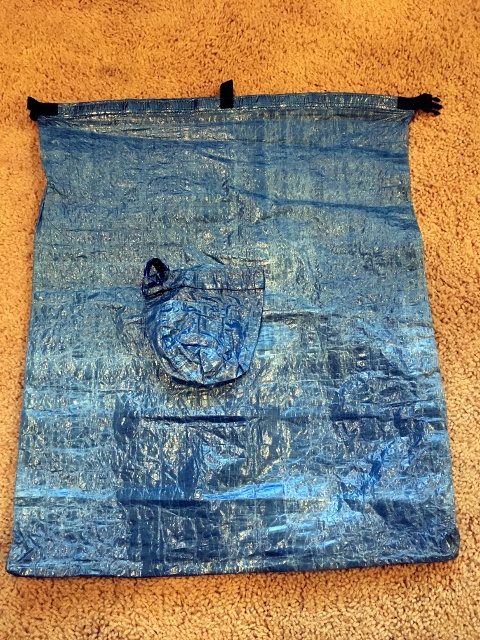 Neoair Xlites, Zpacks dry bags, MSR pot 