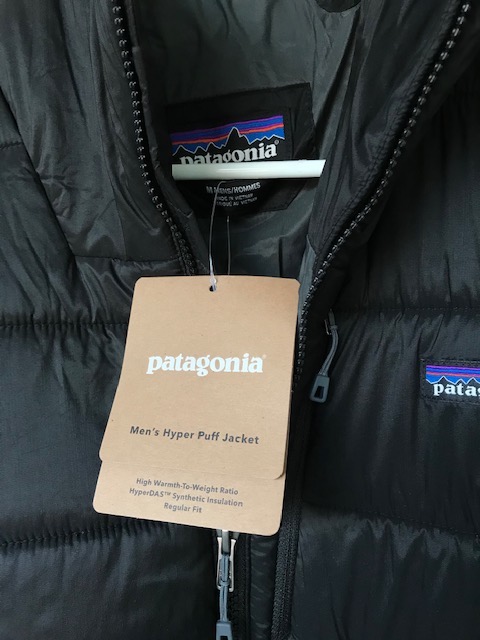 patagonia men's hyper puff jacket