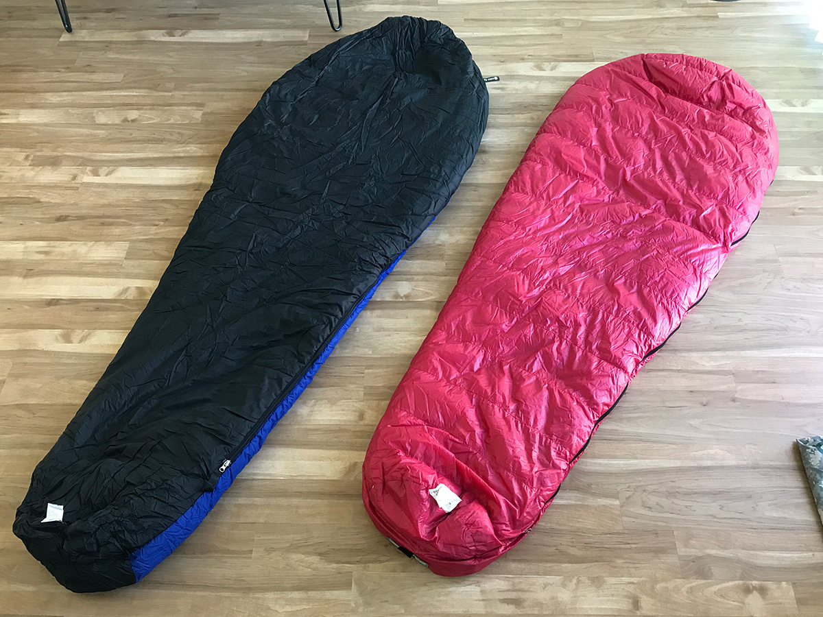 north face trinity sleeping bag