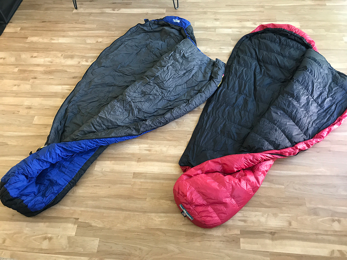 north face trinity sleeping bag