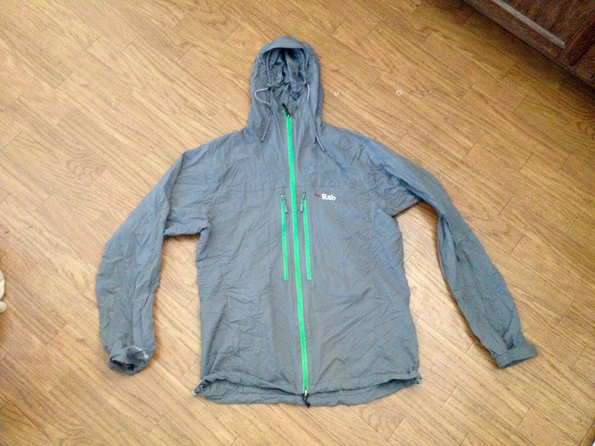 rab windshirt