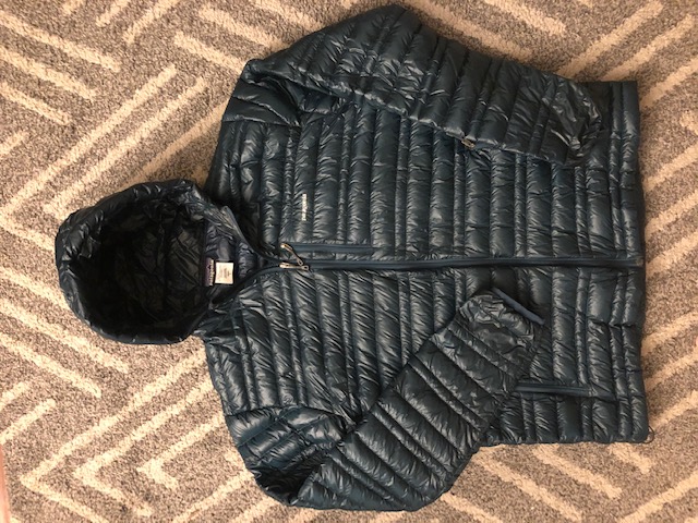 patagonia ultralight down hoody discontinued