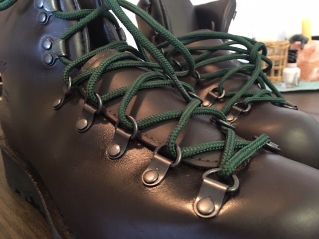 danner green laces