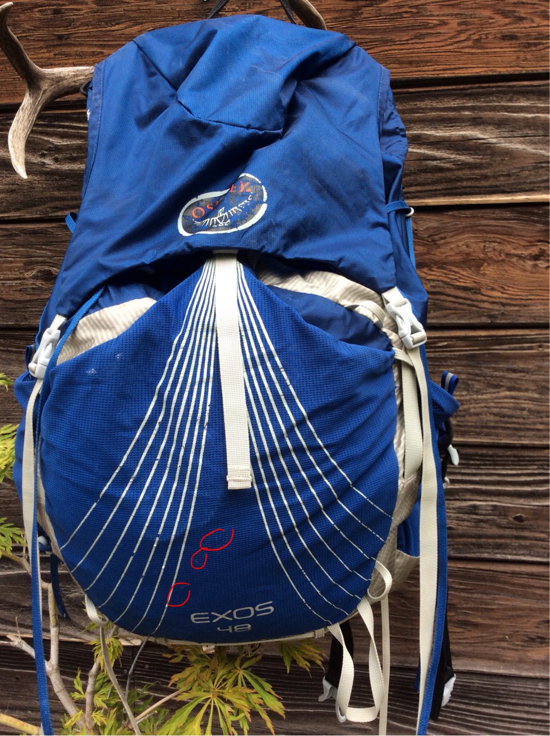 osprey exos 48 blue