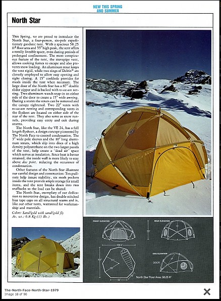north face northstar 6 tent