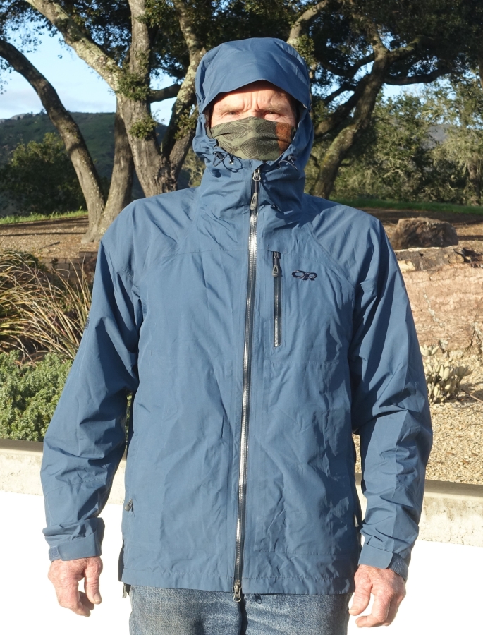 outdoor research raincoat