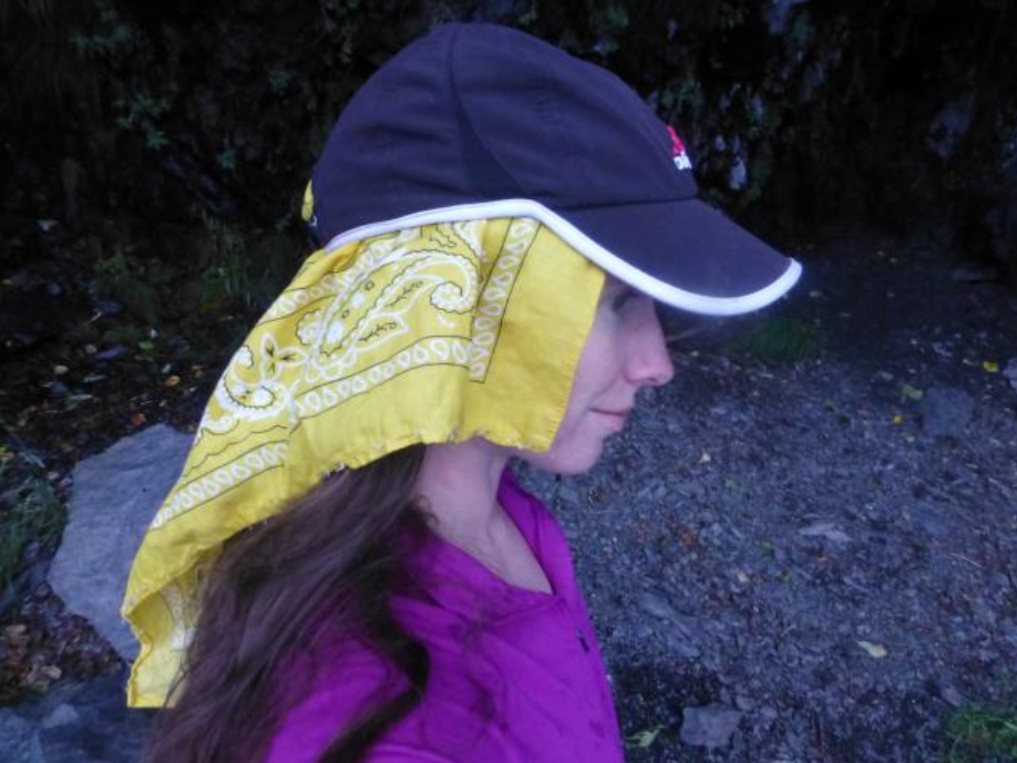 Neck Fabric Breathable Hat Drape Sun Protective