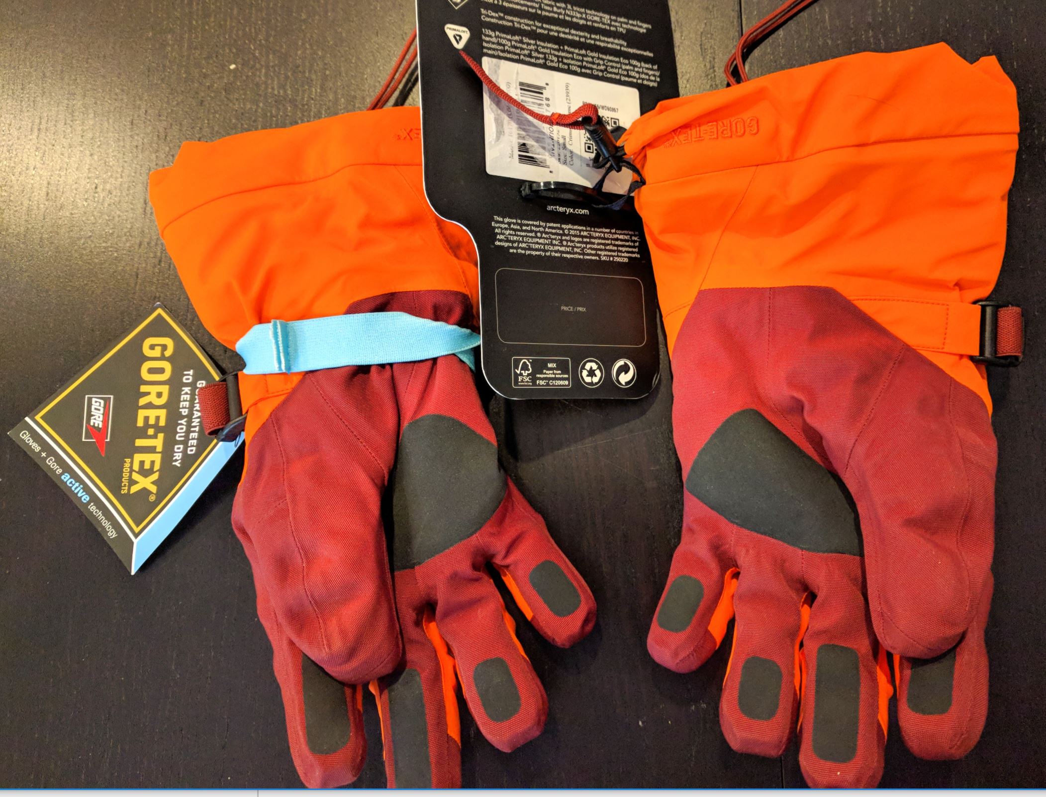 FS Arcteryx Lithic Mountaineering Ski Glove - Brand New 