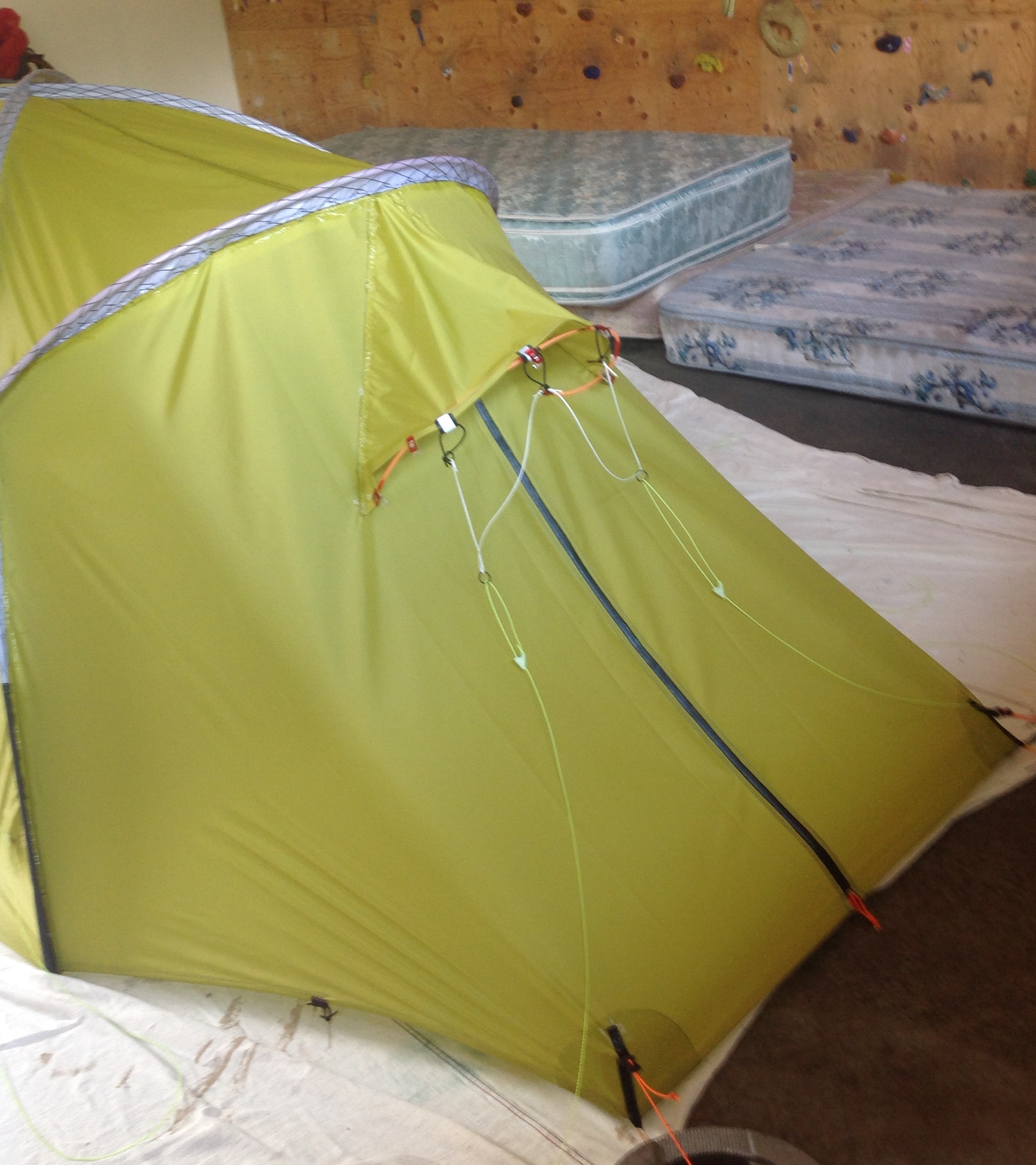 Myog 2p 4 season semi-geodesic tent - Backpacking Light