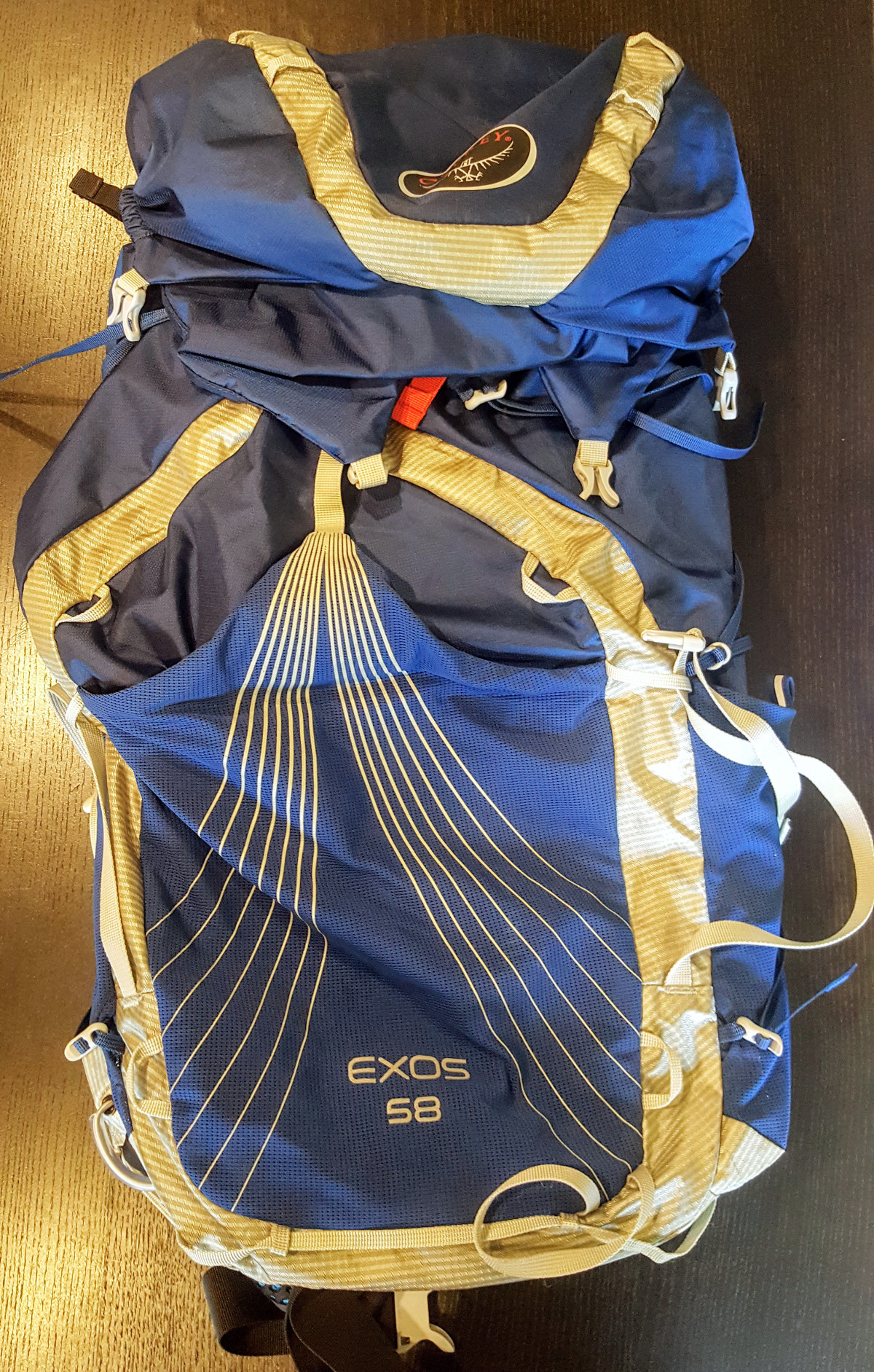 osprey exos 58 2017