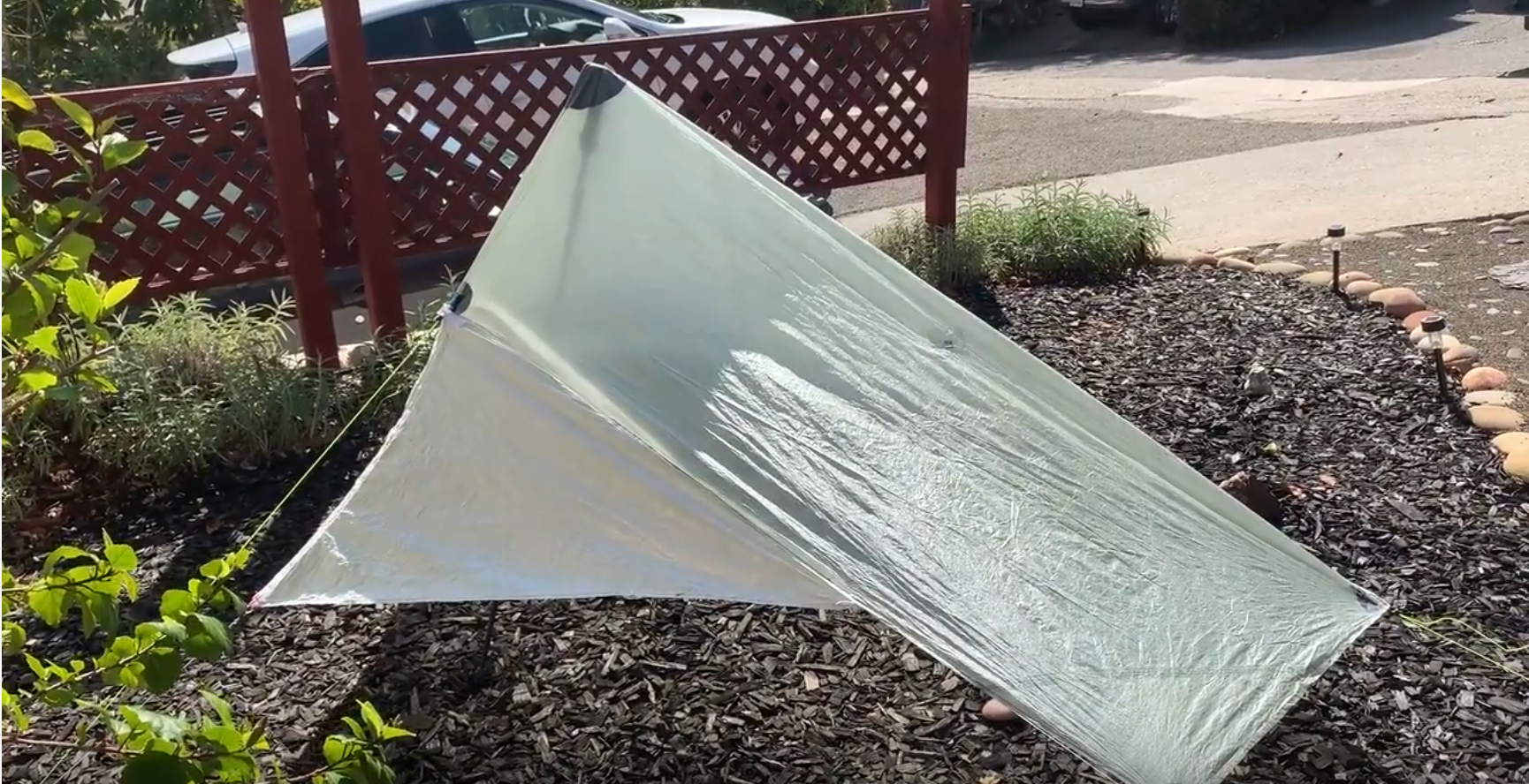 MYOG pocket tarp door