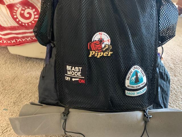 Patches on my pack