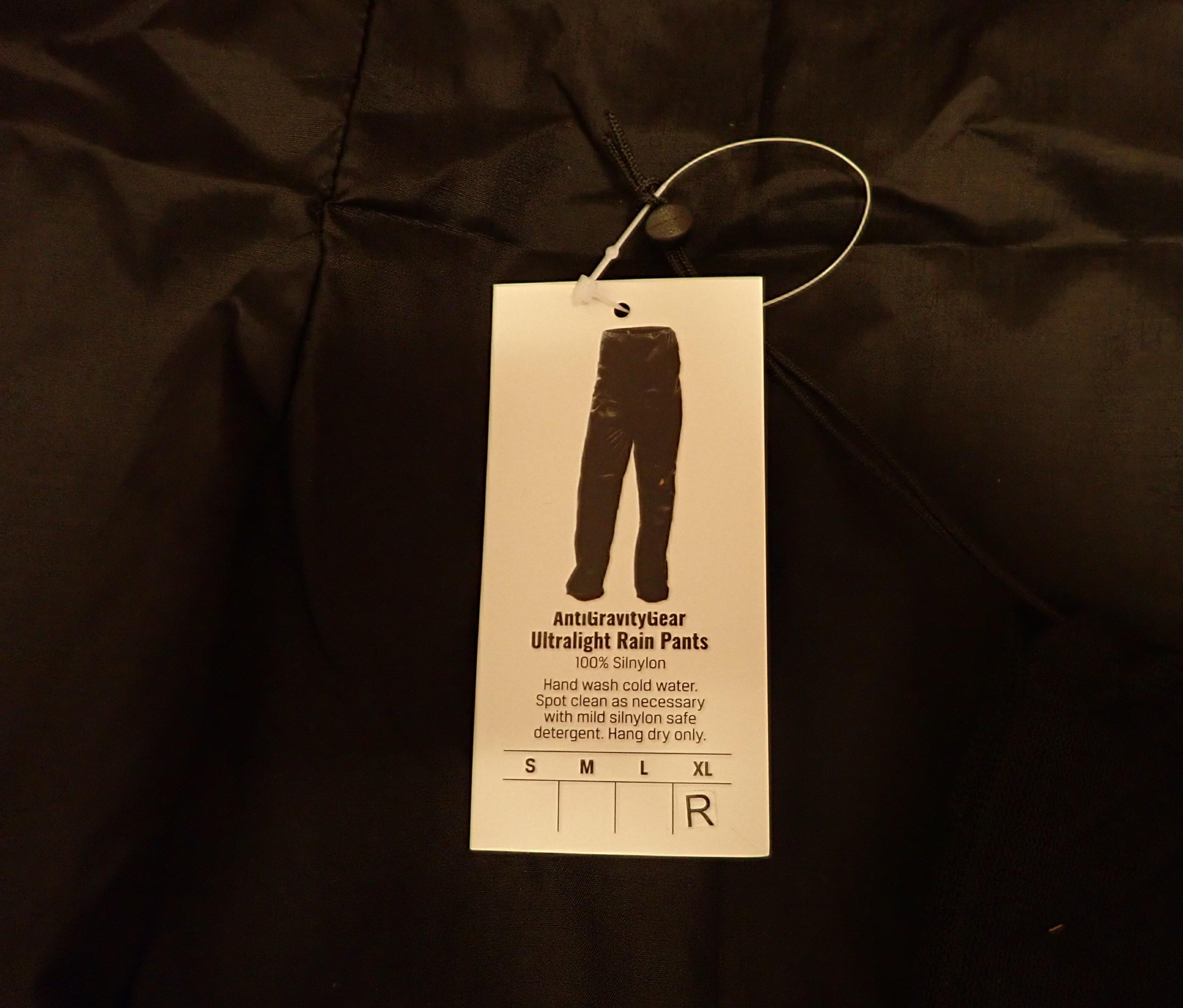 antigravitygear ultralight rain jacket