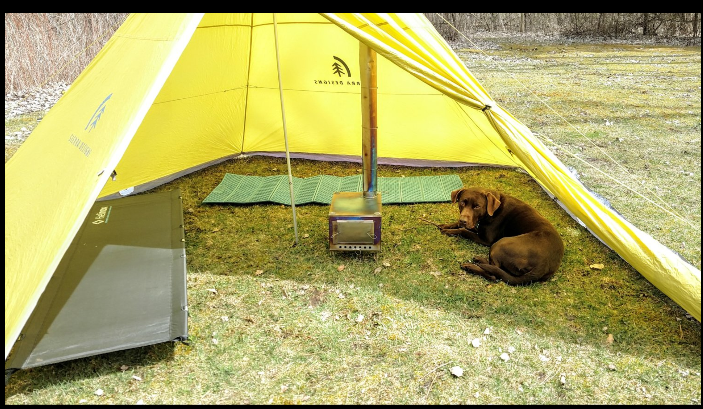 13 Best Tents With Stove Jack (for All Seasons) - Family Camp Tents